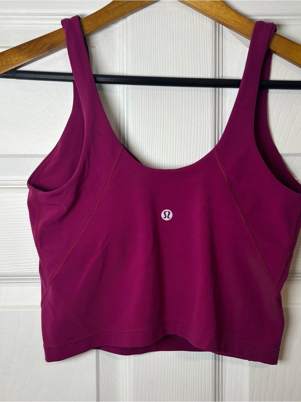 lululemon athletica Align Tank Top Light Support In Raspberry Rave Size 6 - Picture 4 of 6